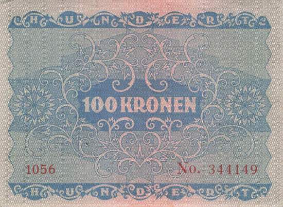 100 Kronen p.77 1922